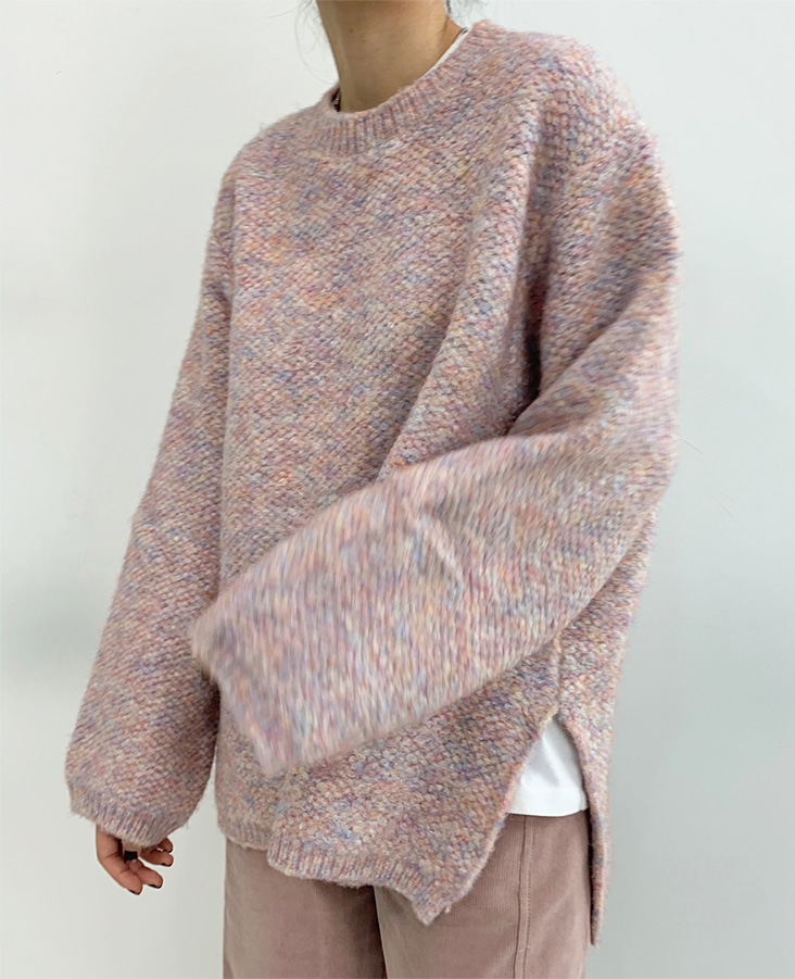 cotton candy knit (2color)