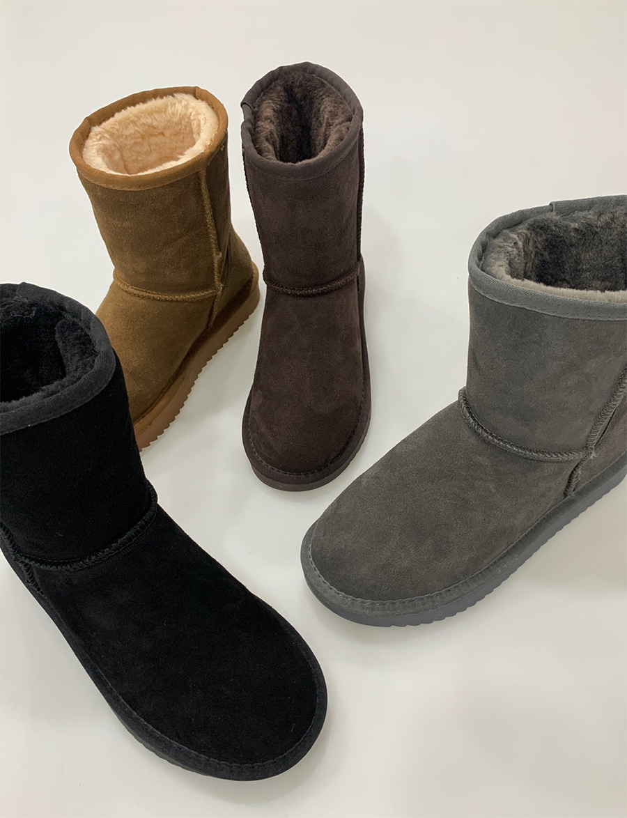 ugg boots 리얼소가죽 (4color)