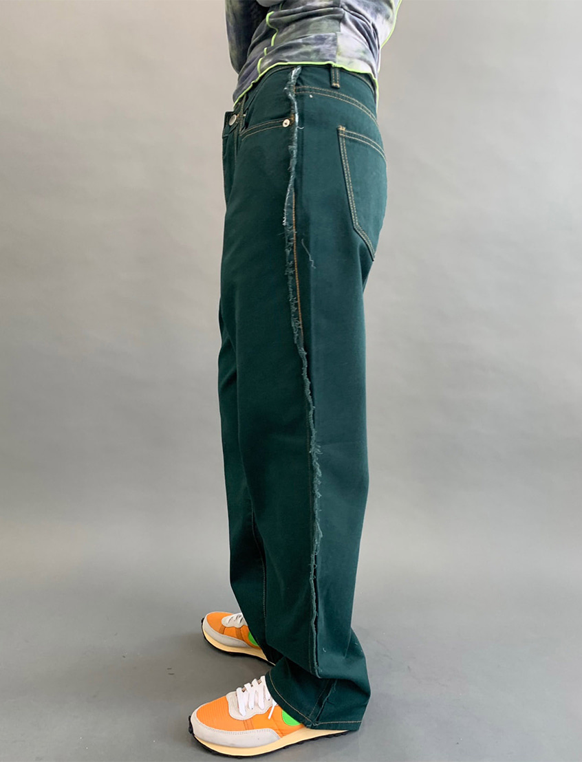 side damaged pants (SS 버전) -2color