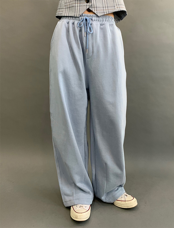 wide training pants (3color)