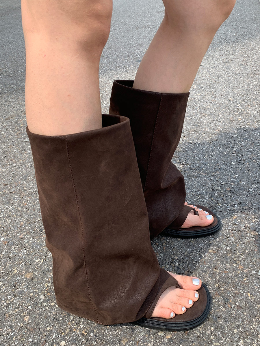 Flip-flop summer boots (2color)