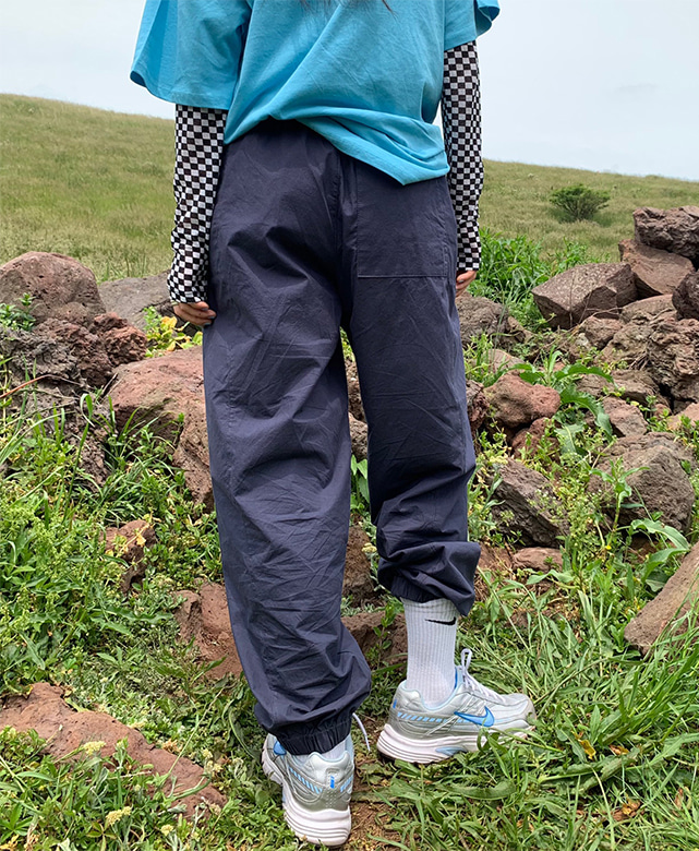 3-pocket cotton jogger pants (2color)