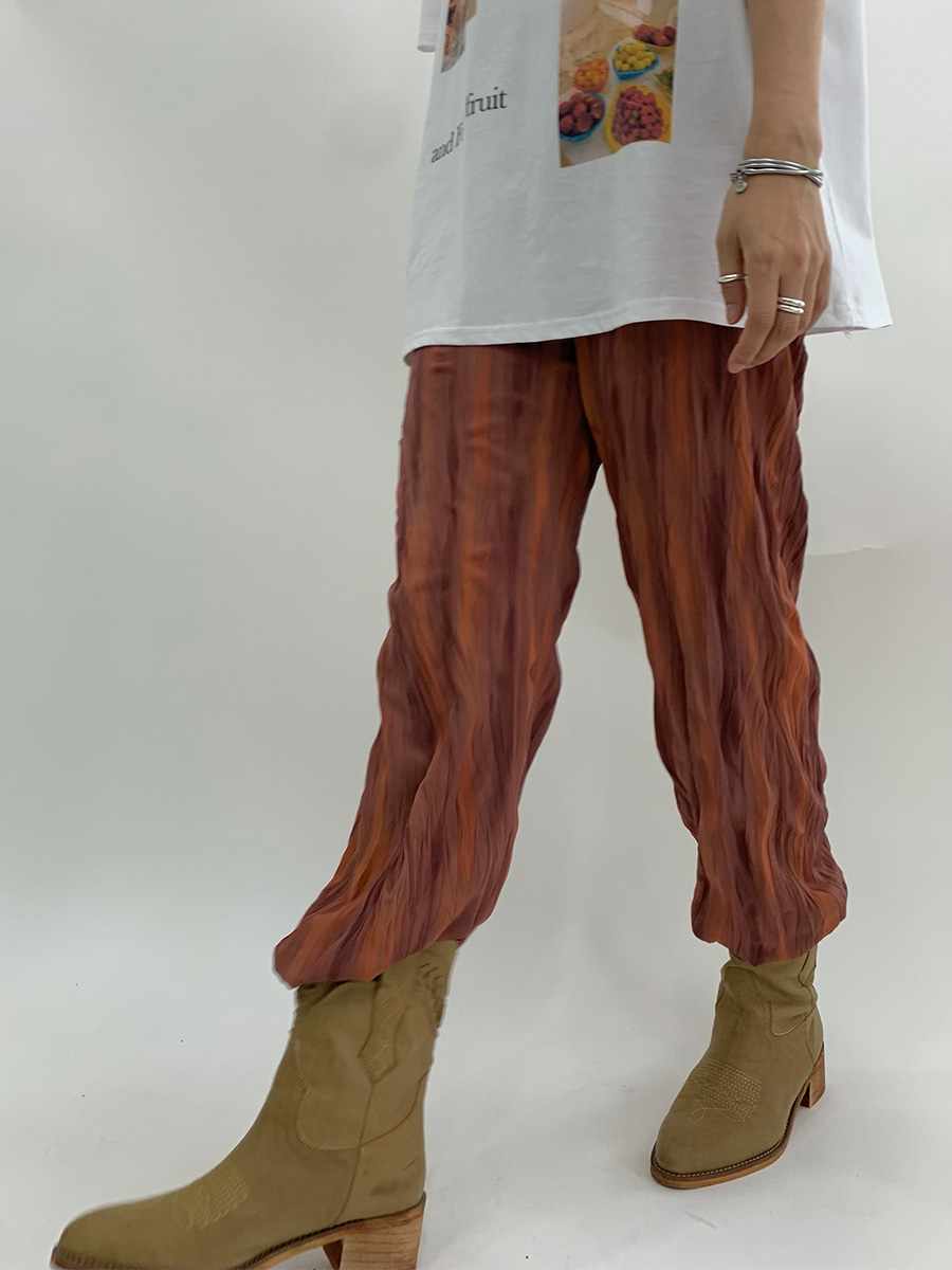 Clair pleats pants (3color)