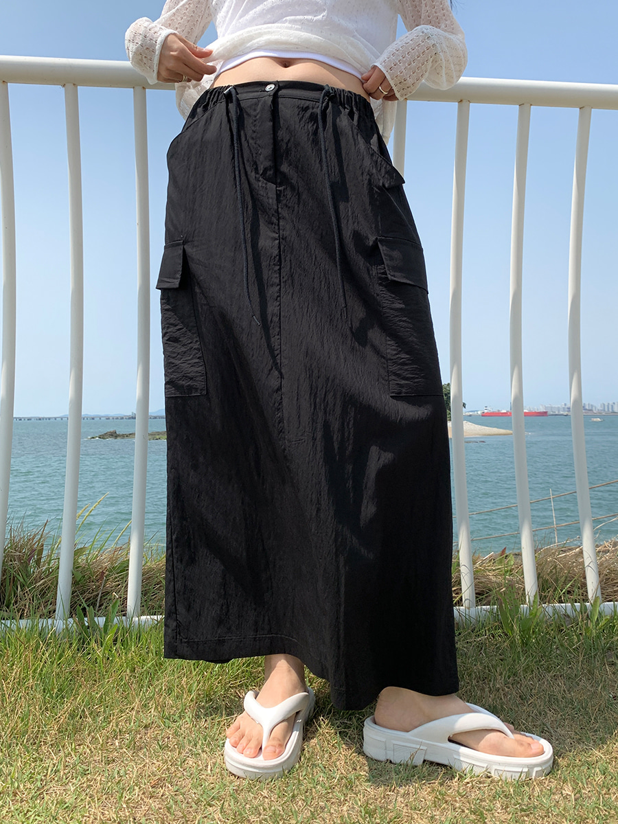Mabell long skirt (2color)