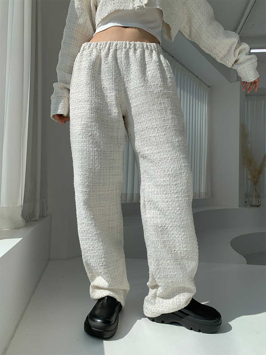 Tweed level pants (2color)
