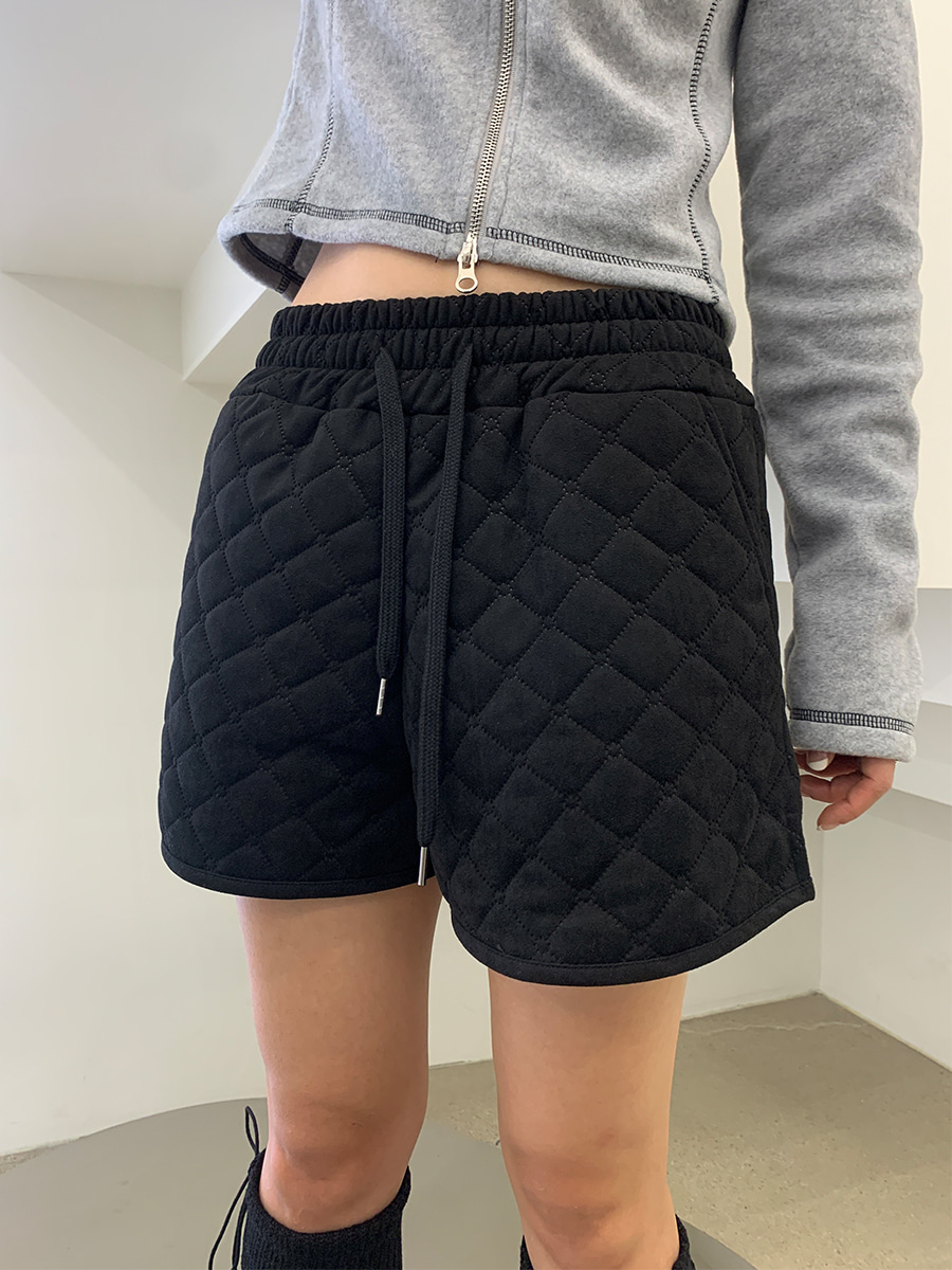 Quilting shorts (2color)