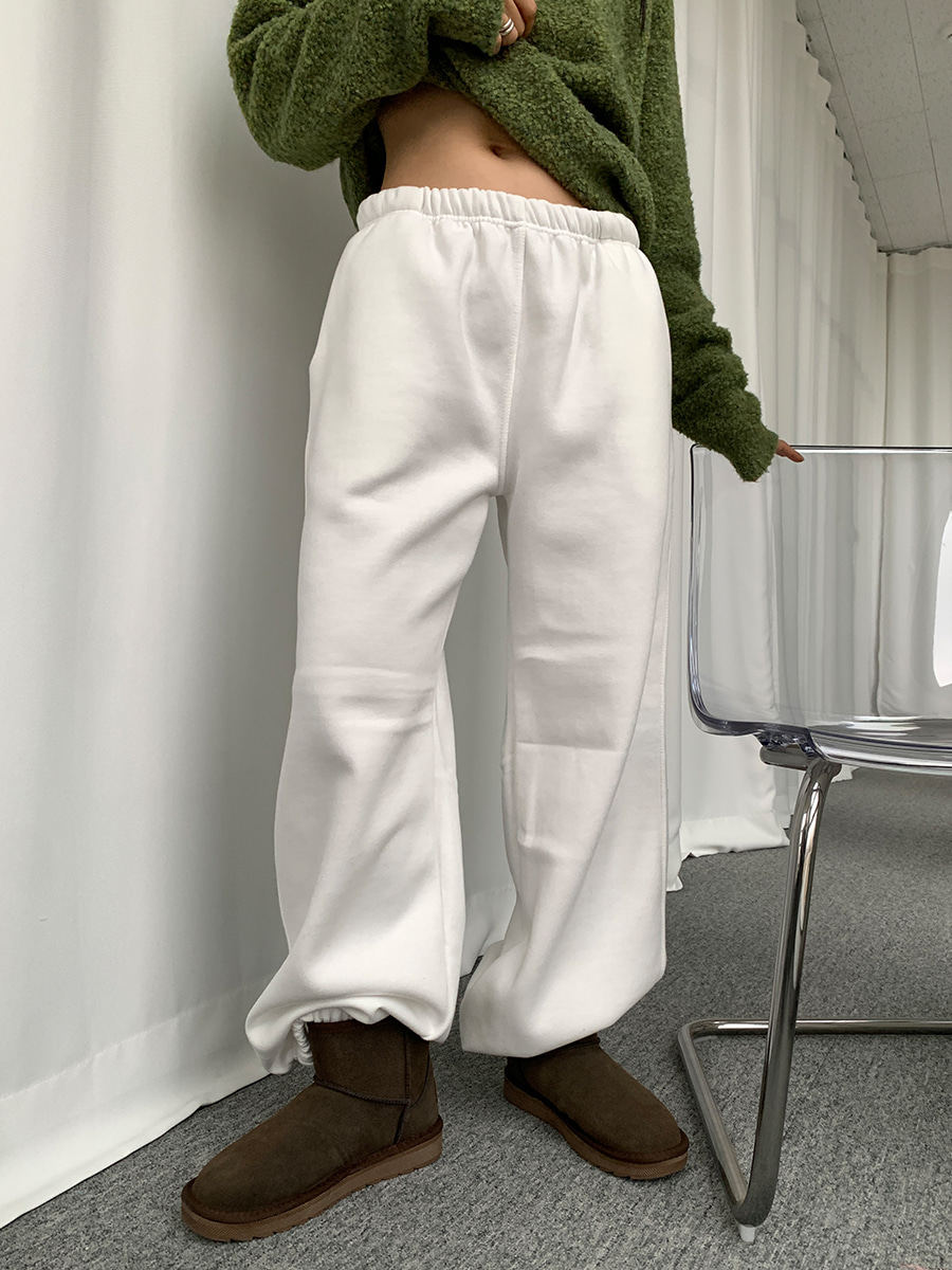 [BEST] Standard jogger pants (5color) *안감기모