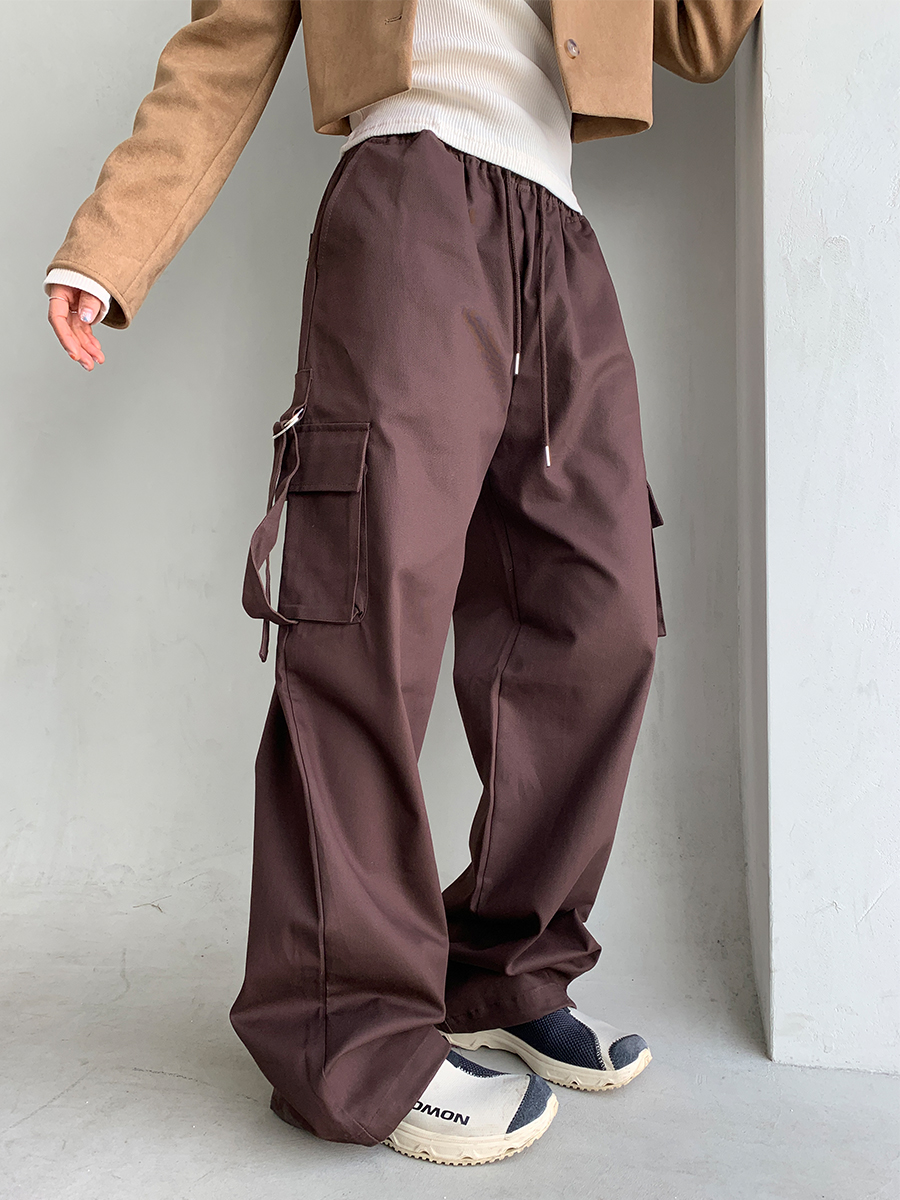 utility cargo pants (2color) *unisex