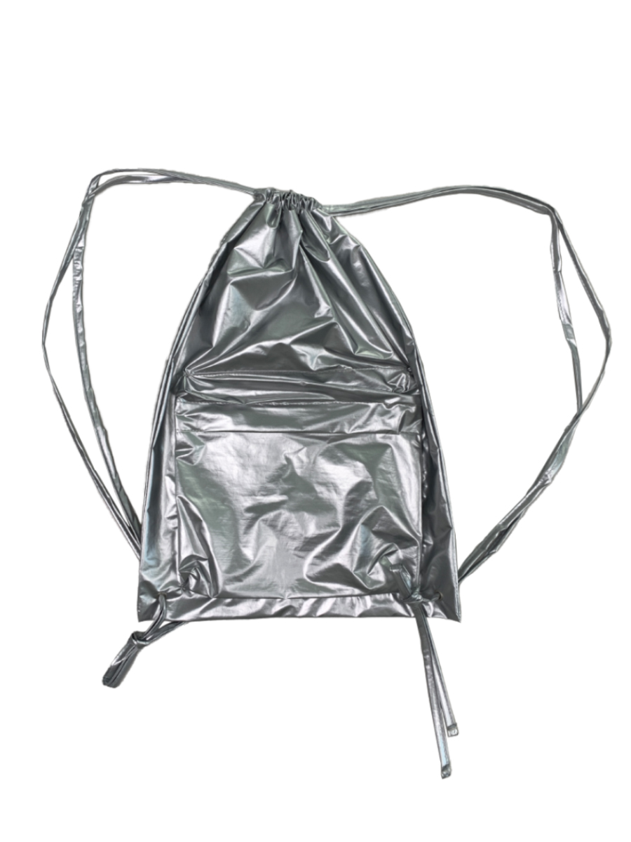 glossy string bag (2color)