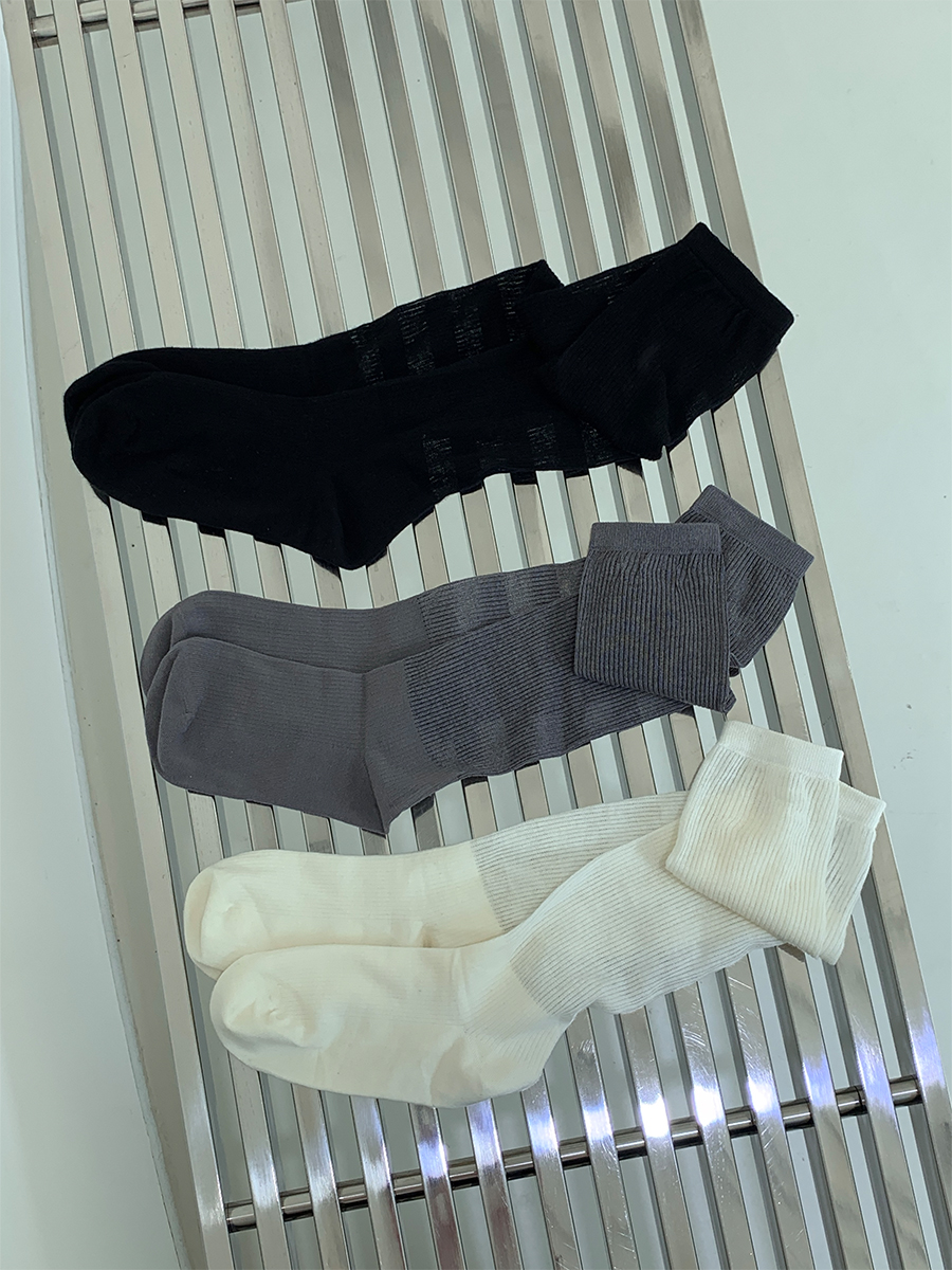 See-through socks (3color)