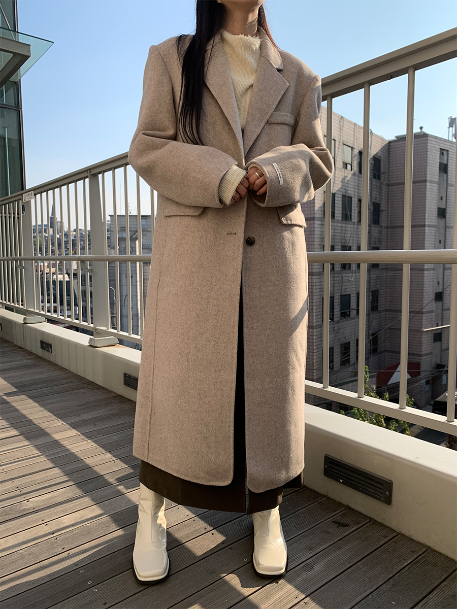 HAND MADE well coat (2color)